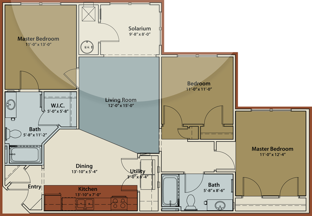 3 Bedroom Apartment for rent in Charlottesville, Va